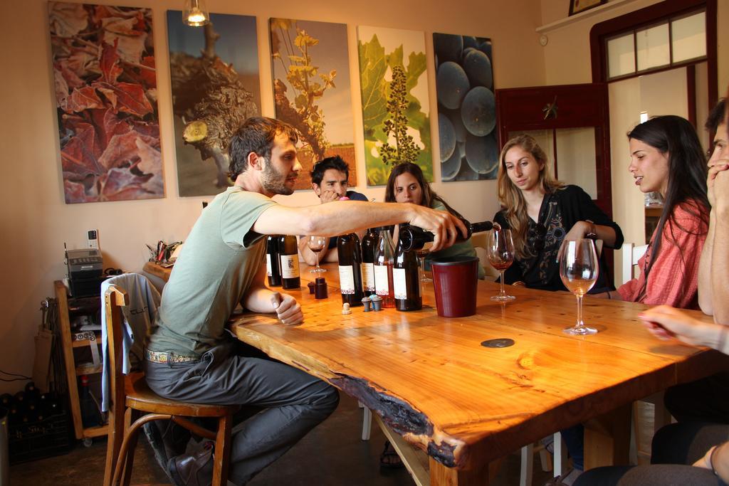 Assaf Boutique Winery & Cabins Kidmat Tsvi Eksteriør bilde